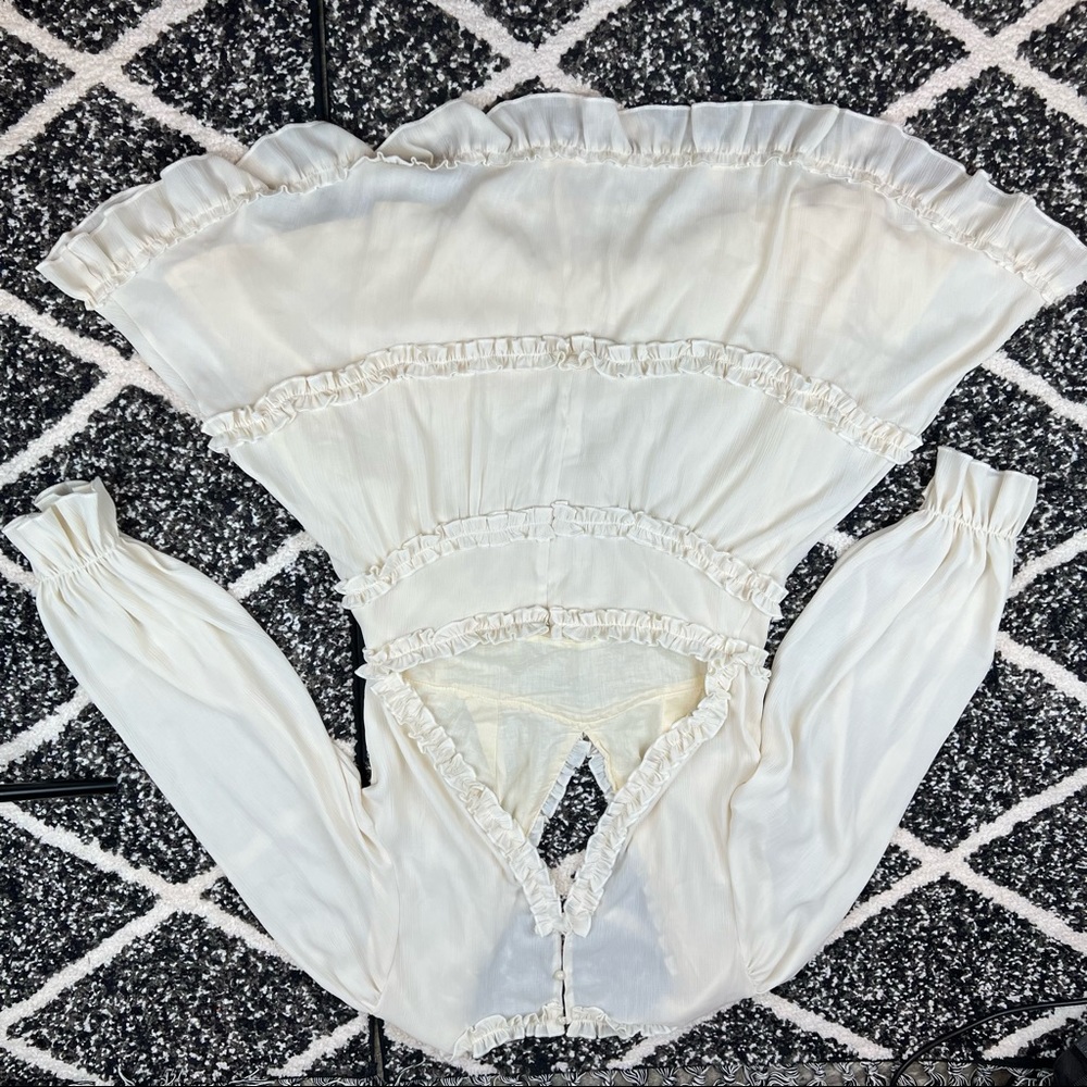 Deep V-neck Fit&Flare Dress (NWOT) Meduim - Picture 2 of 12